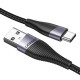 유그린 USB 2.0 A to C타입 패브릭 케이블 0.5m U-60204