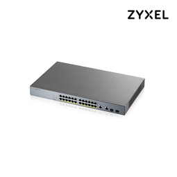 자이젤 GS1350-26HP 26포트+2SFP 스마트 관리형 PoE 스위칭허브