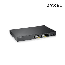 자이젤 GS1900-24HP 24포트+2SFP 기가비트 PoE+ 스마트 스위칭허브