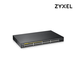 자이젤 GS1900-48HP 48포트+2SFP 기가비트 PoE+ 스마트 스위칭허브