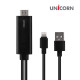 유니콘 TM-MHL8000S IOS 8핀 HDMI 아이폰미러링 스마트폰미러링