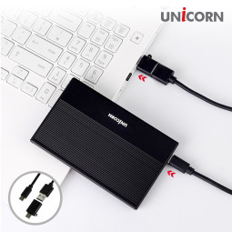 유니콘 USB3.1 5G C타입 A+C젠더 2.5인치 외장하드케이스 알루미늄 슬라이드조립 HDD-700VA