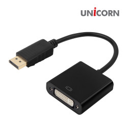 유니콘 DC-200DVI DP to DVI 컨버터 변환케이블