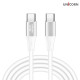 유니콘 CCP-2M C to C 60W 초고속 충전 데이터 케이블