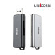 유니콘 XC-770A 블랙 USB3.0 멀티카드리더기 슬라이딩방식