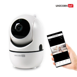 유니콘 IoT 300만화소 CCTV 무선 보안 IP카메라 초고화질 홈캠 거치대제공 TCAM-S30