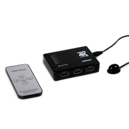 유니콘 HS-500H 5:1 4K HDMI스위치HDMI선택기 셀렉터 모니터공유기 리모컨포함