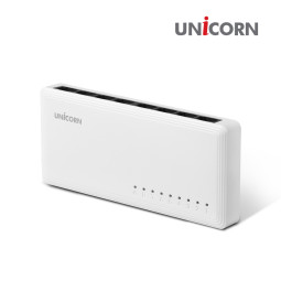 유니콘 MG-8000GIGA 8포트 기가랜 스위칭허브