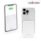유니콘 일체형 도킹형 미니 보조배터리 5000mAh 흡착식 PB-VC5000애플