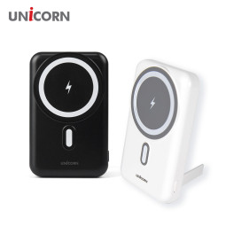 유니콘 무선고속충전 보조배터리 대용량 10000mAh+맥세이프링 PD-10000 블랙