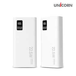유니콘 PD-20000M 대용량보조배터리 20000mAh C타입 PD3.0 고속충전 동시충전가능