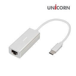 유니콘 TC-100N USB C타입 유선랜카드 어댑터