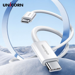 유니콘 USB C to C타입 65W초고속 충전 데이터 케이블 PLC-2M 65W