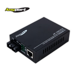 AP-10/100/1000Mbps 기가 싱글모드 SC타입 광컨버터