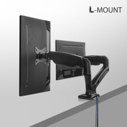 APL-24U3 데스크형 클램프 홀타입 겸용 스프링 암