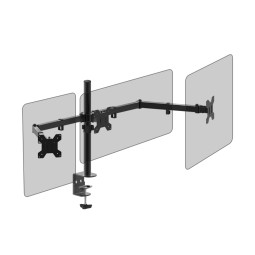 APL-C036 데스크형 클램프 홀타입 겸용 관절형 암