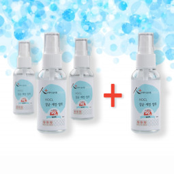 인케어올인원 휴대용 살균 스프레이 손소독제 50ml  3+1