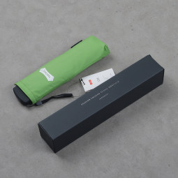 파라체이스 초경량 3단 우산 비비드플랫 슬림 사각 3226 그린