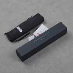 파라체이스 초경량 3단 우산 비비드플랫 슬림 사각 3226 블랙