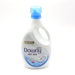 다우니 세탁세제 1step 블루 2.8리터 향긋한 향 100가지얼룩을 1번에