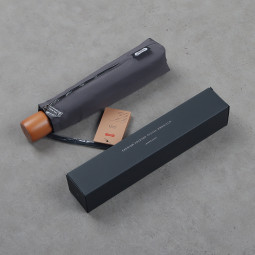 파라체이스 D3224GR 그레이 포멜리티 우드핸들 3단 수동우산 102cm 8살 280g