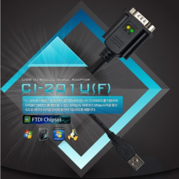 CI-201UF 1Port USB RS-232 Multi-Port (시리얼 장비에 직접연결)