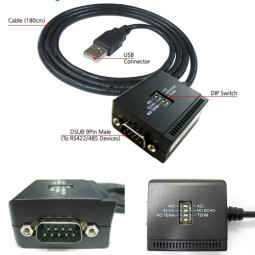 CI-201US 1Port USB RS-422/485 Multi-Port (Cable Type)