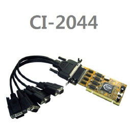 CI-2044 4Port PCI RS-232 Multi-Port (Cable Type, LP)