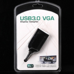 UVT-300 USB to VGA Display Adapter (2048x1152, USB 3.0)