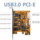 CI-104UE 4Port PCI Express USB 3.0 Card