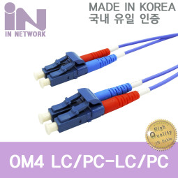 D_IN-광점퍼코드 OM4 LC-SC멀티 2C 30M