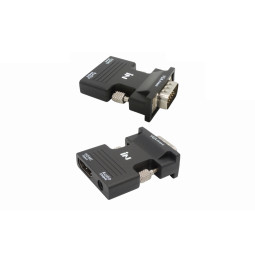 HDMI TO VGA 컨버터(오디오 지원)