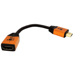 HDMI 2.0 연장 젠더 케이블골드메탈