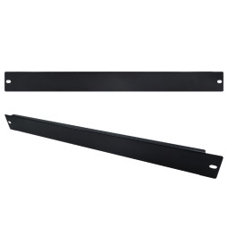 INR033 블랭크 판넬 1U 블랙