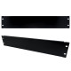 INR035 블랭크 판넬 2U 블랙