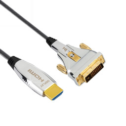 배관용 매쉬 DVI TO HDMI 2.0V 광 80M