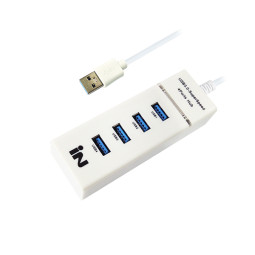 모든포트 USB 3.0 무전원 허브 화이트