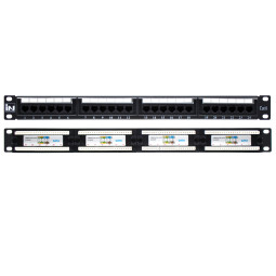 보급형 CAT.6 UTP 24포트 패치판넬