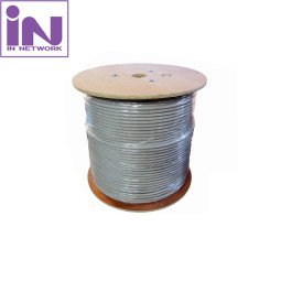 CAT.7 SSTP 300M 그레이 23AWG 난연 LSZH 드럼