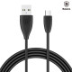 BASEUS 마이크로5핀 충전 데이터케이블 고속지원 2A 1M 블랙