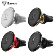 베이스어스 케이블클립 송풍구형 마그네틱거치대블랙