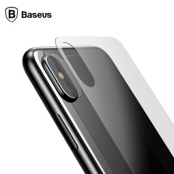 베이스어스 아이폰X 강화유리후면필름 0.3mm 투명