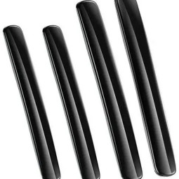 베이스어스 차량용 도어 충돌방지 스트립 블랙 (2P+2P)