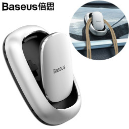 베이스어스 비틀 차량용 가정용 미니 멀티 후크 실버