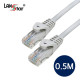 UTP 랜케이블,CAT.5E DIRECT,0.5M-Grey
