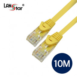 UTP 랜케이블 , CAT.5E DIRECT , 10M-Yellow
