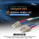 광점퍼코드, OM3 파랑 10G, LC-SC 5M