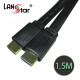 HDMI평면1.4케이블 , Flat HDMI 19P M／M, 4K 60Hz, 1.5M