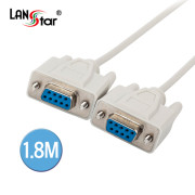 시리얼케이블, DB9P F／F Cross, 1.8M