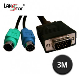 KVM케이블 , 15M／M 3M